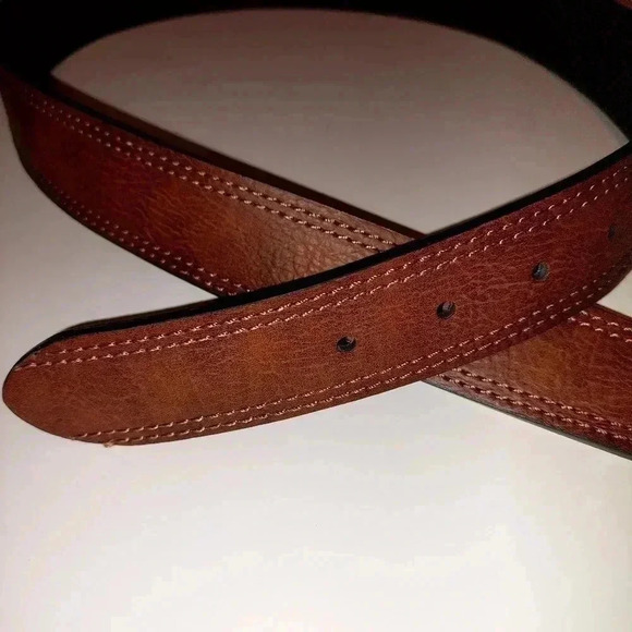 Dickies Genuine Leather Brown Belt Size 36/90 - Picture 5 of 6